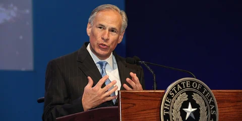 Photo · Texas Gov. Greg Abbott, defendant in LULAC v. Abbott