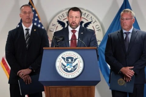 Photo · Department of Homeland Security press conference